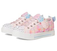 Skechers Twinkle Sparks-Underwater Magic, Sneaker da Ragazza, Link Rosa/Multicolore, 28 Little Kid