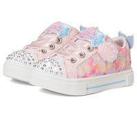 Skechers Twinkle Sparks-Underwater Magic, Sneaker da Ragazza, Link Rosa/Multicolore, 29 EU Little Kid