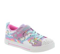 Skechers Twinkle Toes, Sneaker, Lavender Synthetic/Multi Trim, 43 EU