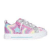 Skechers Twinkle Toes: Twinkle Sparks - Cosmic Burst Sneaker in Multicolore, Taglia 25