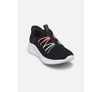 Skechers Ultra Flex 3.0 Bungee Fun, Scarpe da Ginnastica Bambine e Ragazze, Multicolore, Nero, 1.5 UK Child