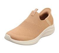 Skechers Ultra Flex 3.0 Cozy Streak, Sneaker Donna, Finitura In Maglia Marrone Chiaro, 38 EU