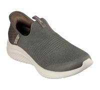 Skechers Ultra Flex 3.0 Cozy Streak, Sneaker Donna, Inserti In Maglia Color Oliva, 40 EU