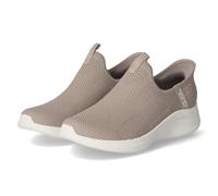 Skechers Ultra Flex 3.0 Easy WinSneaker Donna, Finiture in Maglia Tortora, 40 EU