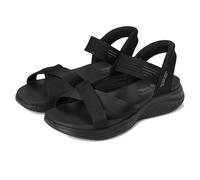 Skechers Ultra Flex 3.0-Never Netter Hands Free Slip-ins, Sandali Donna, Nero, 37 EU