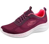 Skechers Ultra Flex 3.0 Nuovi Orizzonti, Scarpe da ginnastica Donna, Prugna Mesh Pink Trim, 37 EU