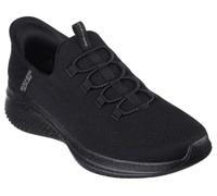 Skechers Ultra Flex 3.0 Right Away Hands Free Slip-in - Scarpe da Ginnastica da Uomo, Nero/Nero, 10.5 Wide