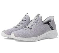 Skechers Ultra Flex 3.0 Right Away Hands Free Slip-in Sneaker, Mocassino Uomo, Grigio, 41 EU Larga