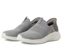 Skechers Ultra Flex 3.0 Smooth Step Hands Free Slip-ins, Mocassino Uomo, Grigio, 39 EU Larga