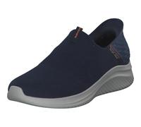 Skechers Ultra Flex 3.0 Smooth Step, Mocassino Uomo, Navy, 41 EU Larga