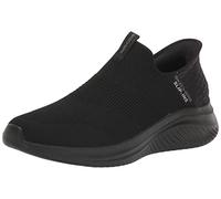 Skechers Ultra Flex 3.0 Smooth Step Hands Free Slip-ins, Mocassino Uomo, Nero, 48.5 EU Larga