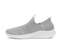 Skechers Ultra Flex 3.0 Smooth Step, Sneaker Donna, Light Grey Knit Jersey Trim, 39 EU