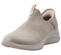 Skechers Ultra Flex 3.0 Smooth Step, Sneaker Donna, Naturale, 41 EU