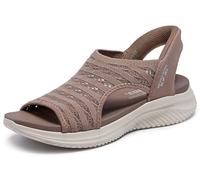 Skechers Ultra Flex 3.0-Sun Warmth Hands Free Slip-ins, Sandali Donna, Moka, 39 EU