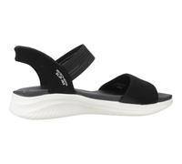 Skechers - Ultra Flex Sandali Piatti - - Shoes - Donna - Nero - 37 EU
