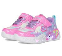 Skechers Unicorn Charmer Lil Heart Sparkles Sneaker, Rosa/Multicolore, 6 UK Bambino, Rosa, Multicolore., 39 EU