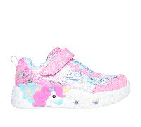 Skechers Unicorn Charmer - Lil Stellar Sneaker in Rosa/Turchese, Taglia 22