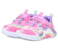 Skechers Unicorn Chaser, Scarpe da Ginnastica Bambina, Pink, 24 EU