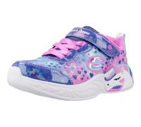 Skechers Unicorn Dreams Heart Sparkles Sneaker da Ragazza, Navy Sparkle Mesh Multi Trim, 9.5 UK Child