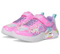 Skechers Unicorn Dreams Heart Sparkles Sneaker, Rosa/Multicolore, 1 Bambino UK, Rosa, Multicolore., 33 EU
