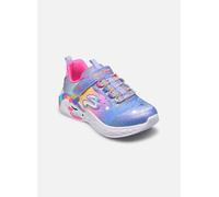 Scarpe Skechers S Lights - Unicorn Dreams blu lilla rosa bambini - 36