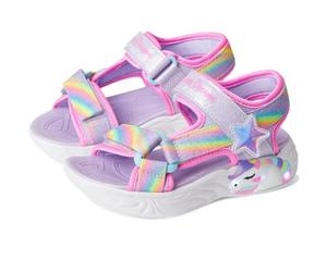 Skechers Unicorn Dreams Sandal-Dream, Scarpe da Ginnastica Bambine e Ragazze, Lavanda Multi, 4 Big Kid