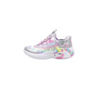 SKECHERS Sneaker 'UNICORN DREAMS - STARRY LITE' blu chiaro / verde neon / rosa / argento, Taglia 35