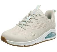 Skechers Uno 2 Traveler, Sneaker Donna, Off White Kpu Mesh Trim, 38 EU