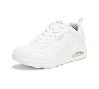 Skechers Uno- Alder, Scarpe da Ginnastica Uomo, Bianco/Bianco, 41 EU