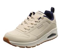 Skechers Uno Alder Trainer Uomo, Bianco, 43 EU