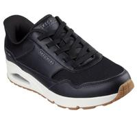 Skechers Sneaker Uomo Uno Banksia, Maglia Duraleather Nera, 48.5 EU