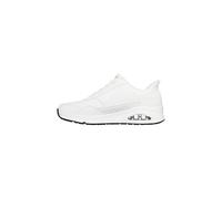 Skechers Uno-Banksia Luxe - Sneaker da Uomo, Senza Lacci, Senza Mani, Colore: Bianco., 43 EU
