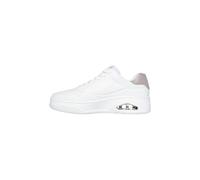 Skechers Uno Court Courted Style, Scarpe da Ginnastica Donna, Bianco, 37 EU