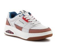 Skechers Uno Court, Sneaker Uomo, Pelle Naturale Duraleather Mesh Multi, 42 EU