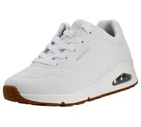 Skechers Uno Diffondere L'amore, Scarpe da ginnastica Donna, Bianco, 38.5 EU