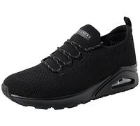 Skechers Uno - Everywear, Sneaker Donna, Nero Black 7102, 38 EU