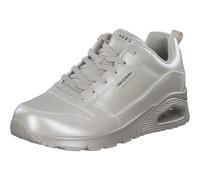 Skechers Sneaker da donna Uno Galactic – Maglia Duraleather Bianco Sporco 36 EU