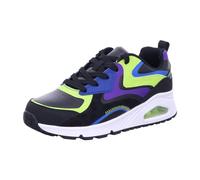 Skechers Uno Gen1 Color Surge, Scarpe sportive Bambini e ragazzi, Black Synthetic Multi Trim, 38 EU