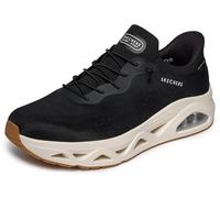 Skechers Uno Glide-Step Air Gliders Sneaker, Black Knit, 42