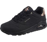 Skechers Uno - Golden Air, Sneakers Donna, Nero Shadow Black Gold, 40 EU