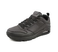 SKECHERS 232152/BBK UNO HIDEAWAY Sneaker Uomo Stringate Black