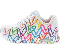 SKECHERS Sneaker bassa 'Uno-Highlight Love' giallo / arancione scuro / rosa / bianco, Taglia 38