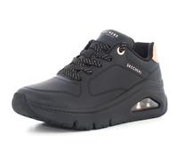 Skechers Donna UNO Icon - Idolized Air Sneaker in Nero, Taglia 38