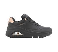 Skechers Donna UNO Icon - Idolized Air Sneaker in Nero, Taglia 40