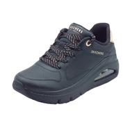 Skechers Donna UNO Icon - Idolized Air Sneaker in Nero, Taglia 41
