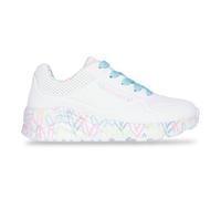 Skechers UNO Jgoldcrown Donna Scarpe Ginnastica Bianche con Memory Foam Sportive