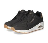 Skechers Uno Jungle Nite, Scarpe da Ginnastica Donna, Nero, 42 EU