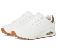 Skechers Women's Uno Jungle Nite Sneaker, Bianco, 42 EU