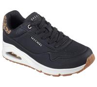 Skechers Uno Jungle Nite, Scarpe da Ginnastica Donna, Nero, 39.5 EU