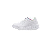 Skechers Uno Lite Arcobaleno Speckle, Scarpe da ginnastica Bambine e ragazze, Bianco Pu Multi Rainbow Trim, 38 EU